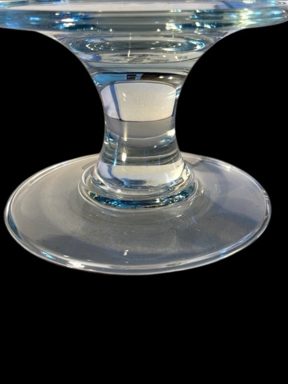 Pampered Chef Trifle Bowl Replacement Base Glass Pedestal Stand Candle Holder - Picture 11 of 12